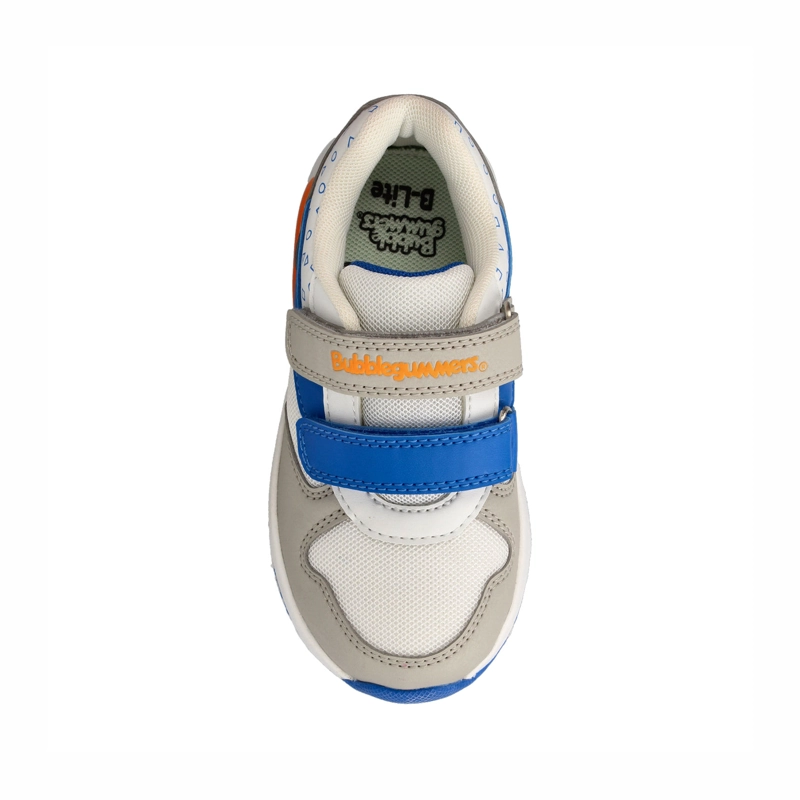 ZAPATILLA NIÑO BUBBLEGUMMERS SPEED LITE BLANCO - AZUL - 4