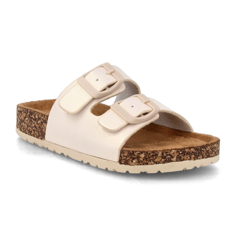 SANDALIA  NIÑA BUBBLEGUMMERS FRAZER BLANCO SLIP ON - 2