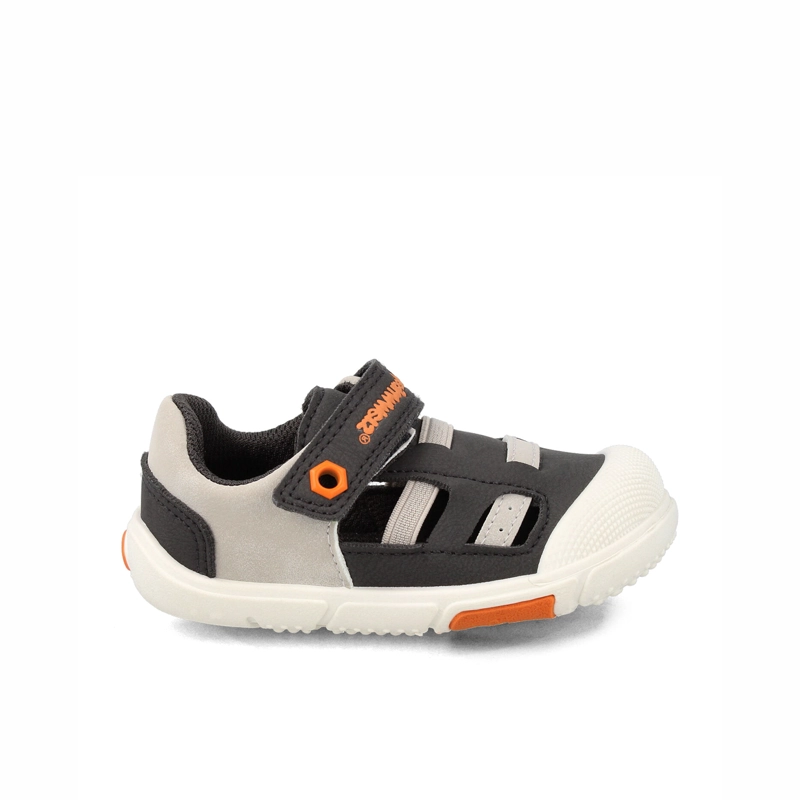 SANDALIA  NIÑO BUBBLEGUMMERS ECHO VERDE MILITAR - 1