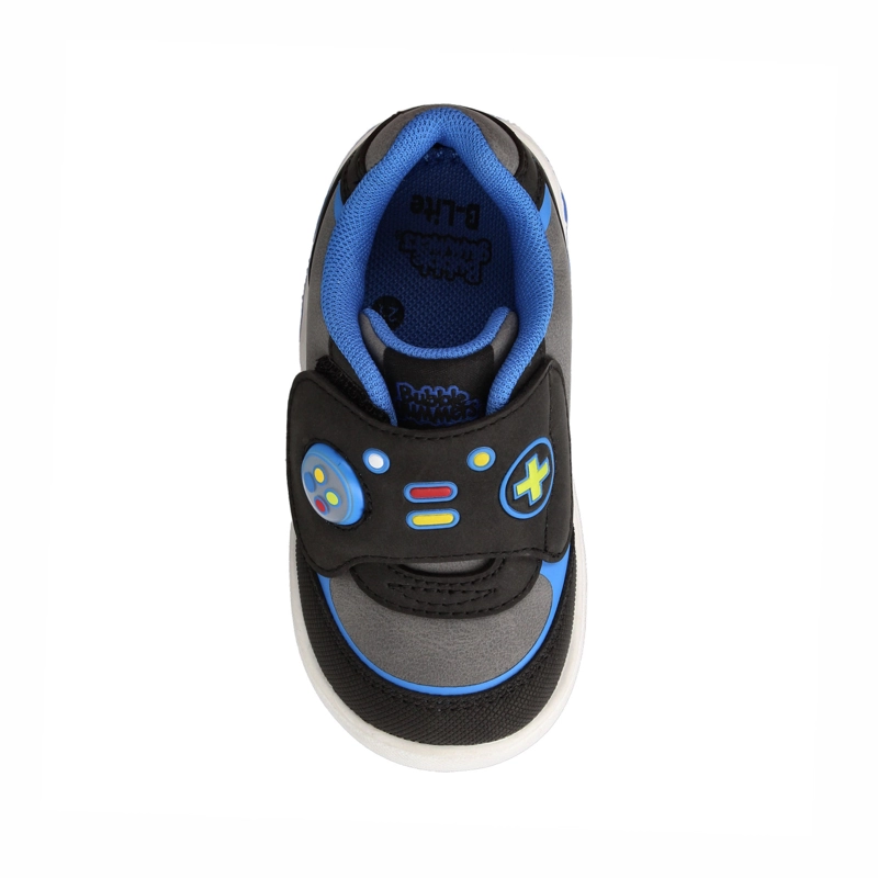 ZAPATILLA NIÑO BUBBLEGUMMERS TOKIO AZUL - GRIS - 4