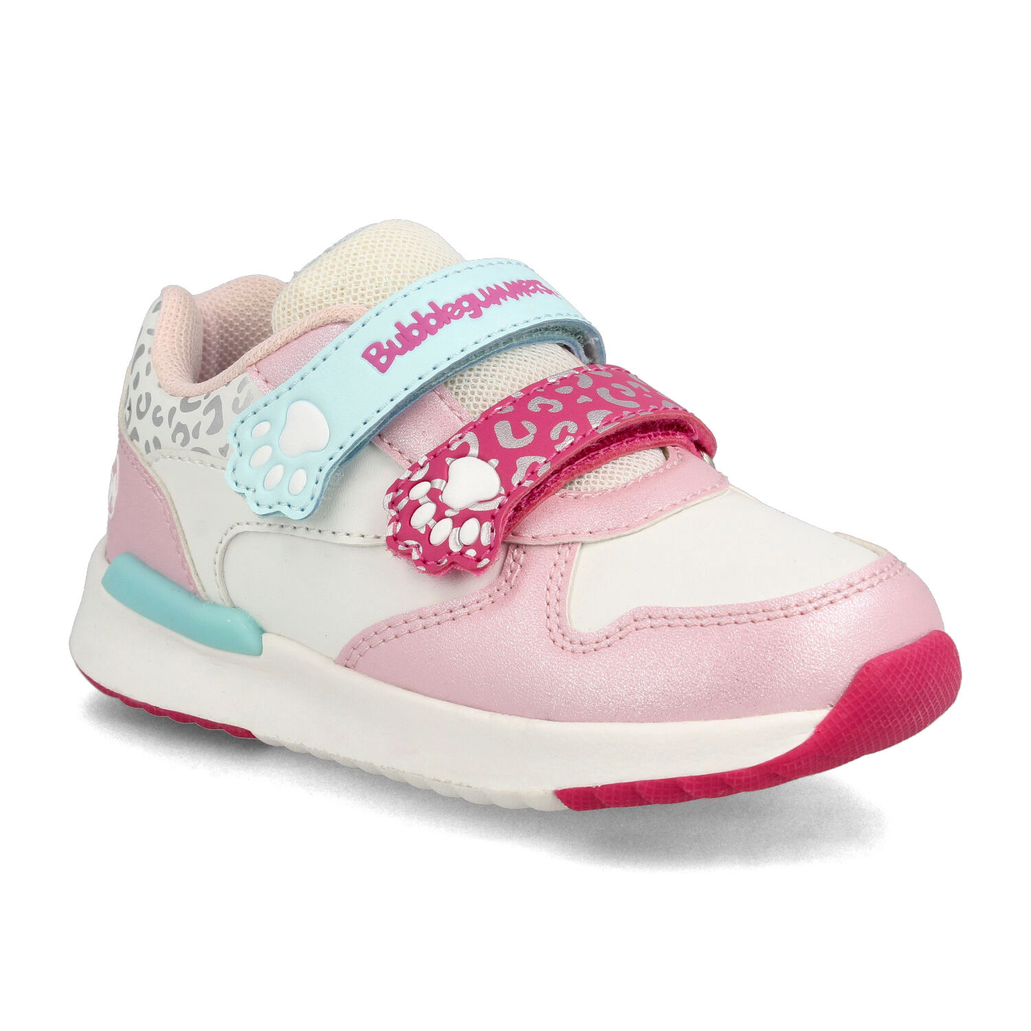 ZAPATILLA NIÑA BUBBLEGUMMERS SPEED LITE BLANCO - ROSADO - 2