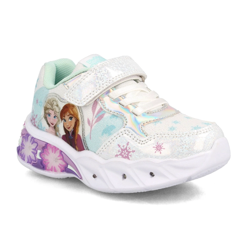 ZAPATILLA NIÑA BUBBLEGUMMERS FROZEN/ELSHOFF BLANCO - CELESTE - 2