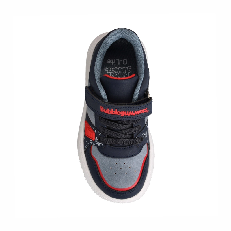 ZAPATILLA NIÑO BUBBLEGUMMERS JUNO AZUL MARINO - 4
