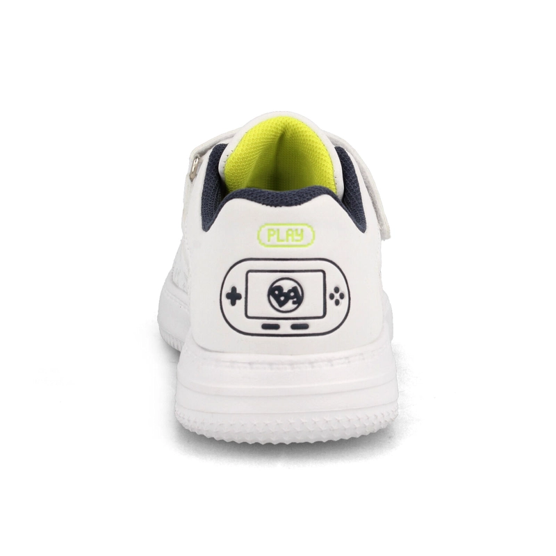 ZAPATILLA NIÑO BUBBLEGUMMERS JUNO BLANCO - AZUL MARINO - 3