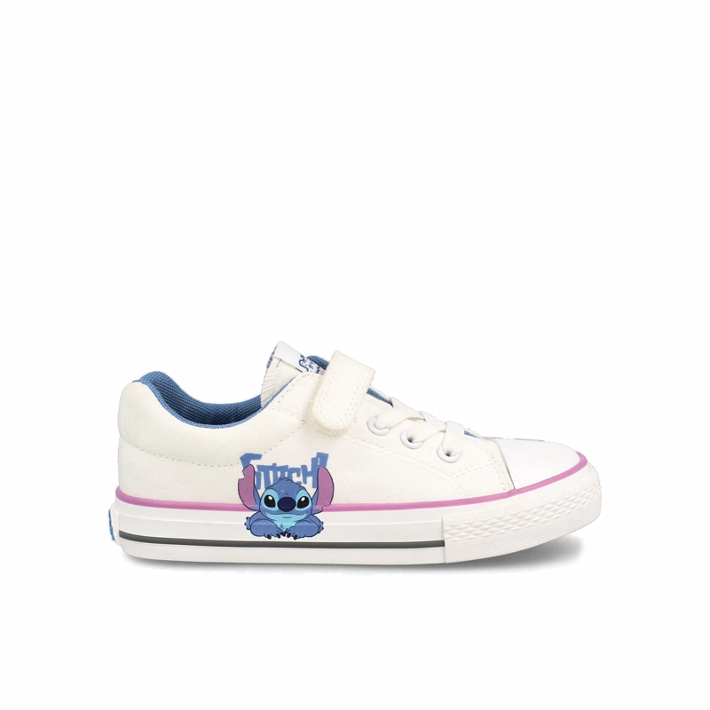ZAPATILLA NIÑA BUBBLEGUMMERS STITCH BLANCO - 1