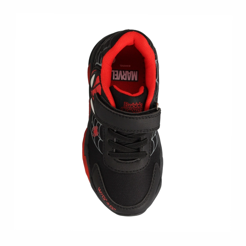 ZAPATILLA NIÑO BUBBLEGUMMERS SPIDERMAN NEGRO - ROJO - 4