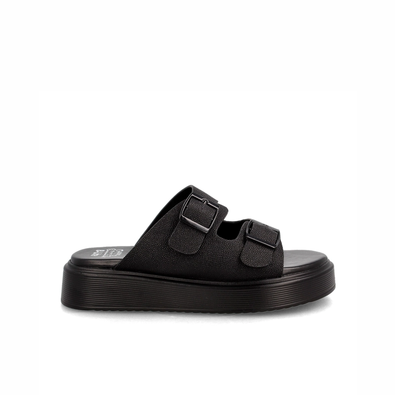SANDALIA  NIÑA BUBBLEGUMMERS DAFNE NEGRO - 1