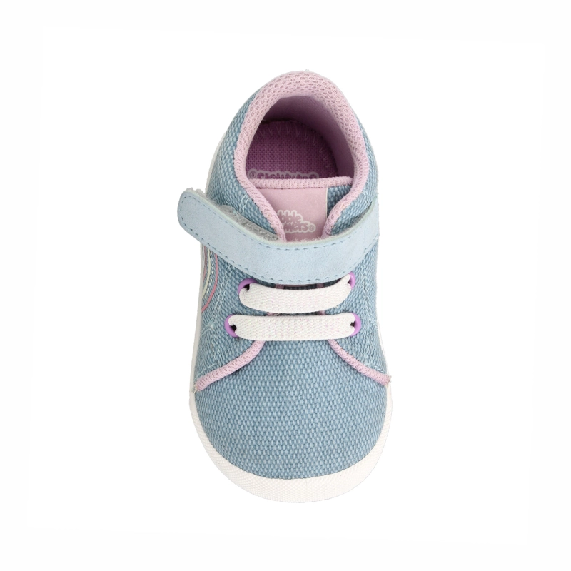 ZAPATILLA NIÑA BUBBLEGUMMERS MIAMI CELESTE - 4