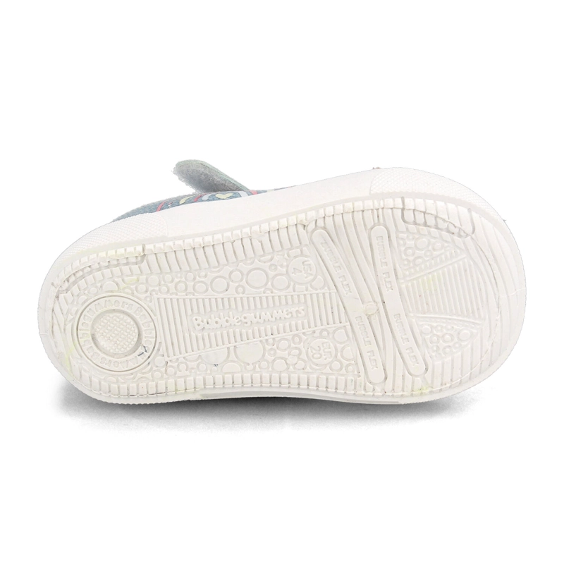 ZAPATILLA NIÑA BUBBLEGUMMERS MIAMI CELESTE - 5