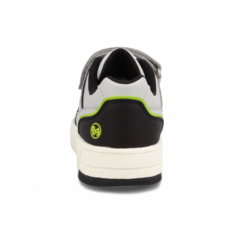 ZAPATILLA NIÑO BUBBLEGUMMERS ARNIE GRIS CLARO - BLANCO - 3