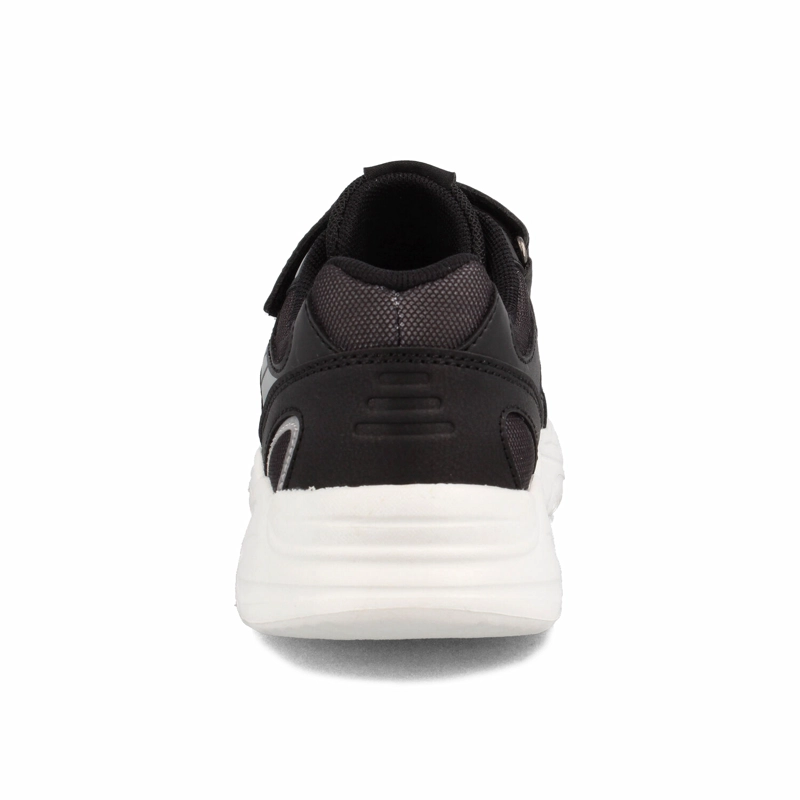 ZAPATILLA NIÑO BUBBLEGUMMERS DERBY NEGRO - GRIS - 3