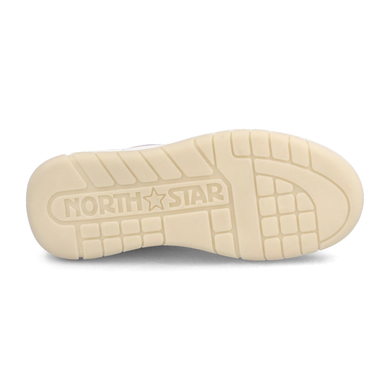 ZAPATILLA MUJER NORTH STAR SKATER CHUNK BLANCO-MORADO - 5