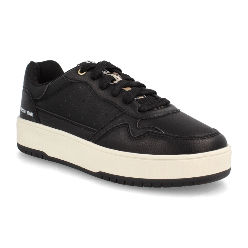 ZAPATILLA MUJER NORTH STAR LUZE NEGRO - 2