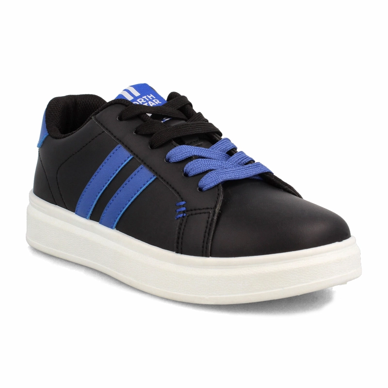 ZAPATILLA NIÑO NORTH STAR NEW SKATER NEGRO - 2