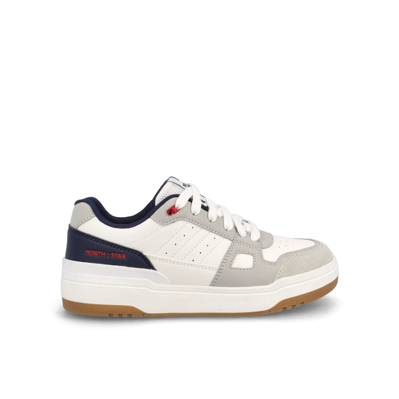 ZAPATILLA NIÑO NORTH STAR PRIME BLANCO-AZUL - 1