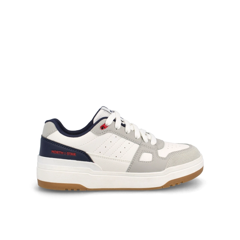 ZAPATILLA NIÑO NORTH STAR PRIME BLANCO-AZUL - 1