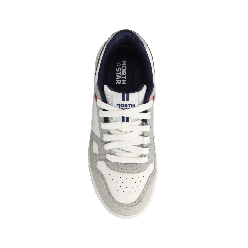 ZAPATILLA NIÑO NORTH STAR PRIME BLANCO-AZUL - 4