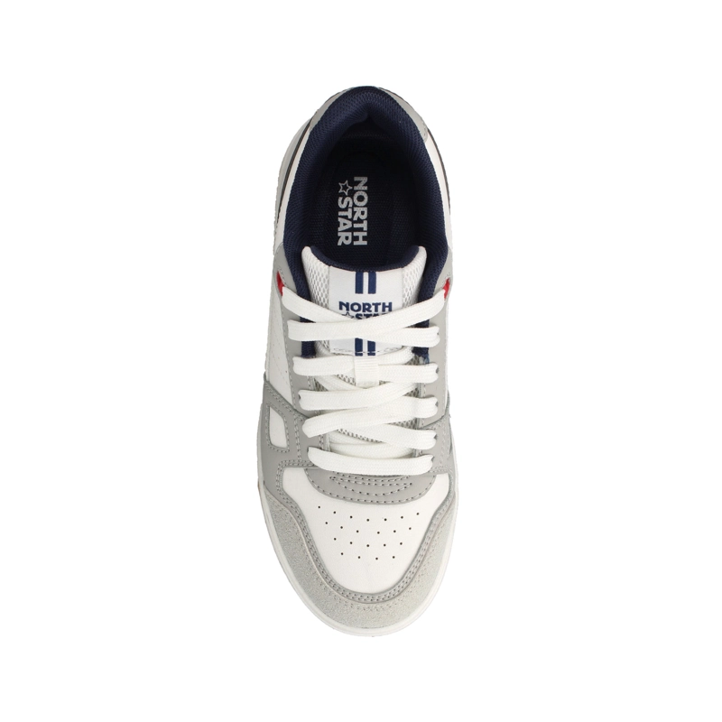 ZAPATILLA NIÑO NORTH STAR PRIME BLANCO-AZUL - 4