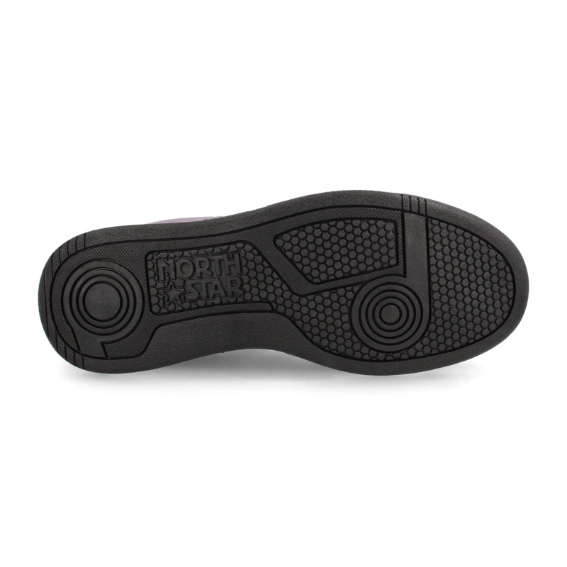 ZAPATILLA MUJER NORTH STAR COURT 86 NEGRO/BLANCO - 5
