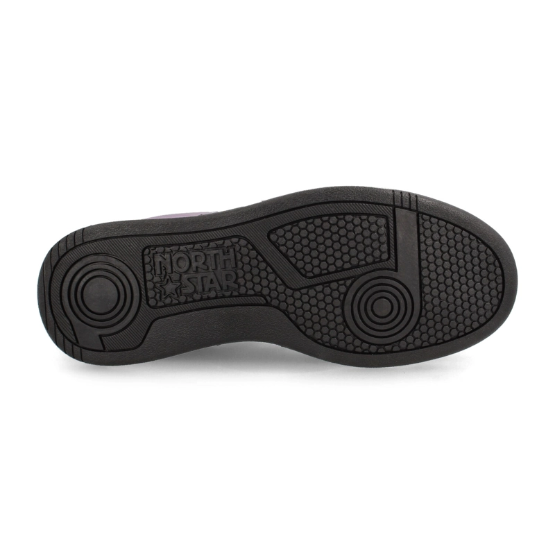 ZAPATILLA MUJER NORTH STAR COURT 86 NEGRO/BLANCO - 5