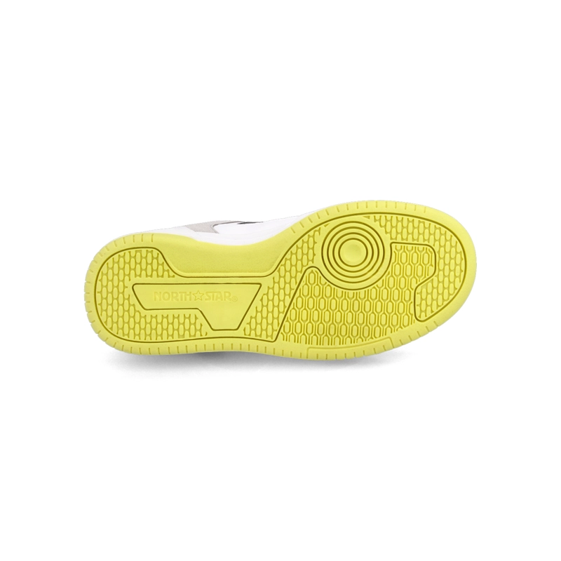 ZAPATILLA NIÑO NORTH STAR HEM GRIS-AMARILLO - 5