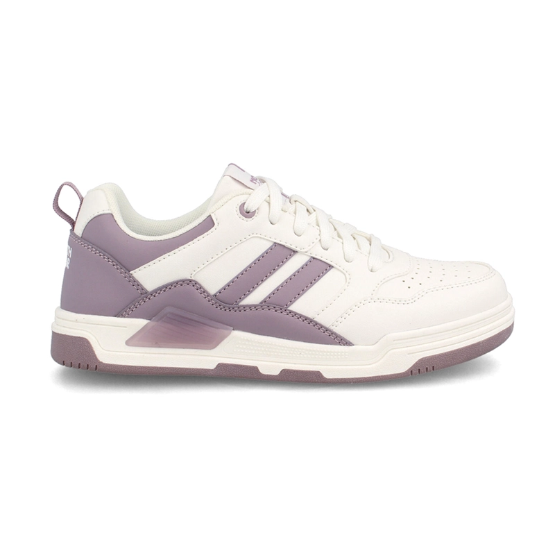 ZAPATILLA MUJER NORTH STAR COURT 86 BLANCO/MORADO - 1