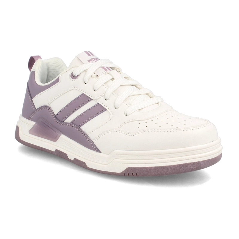 ZAPATILLA MUJER NORTH STAR COURT 86 BLANCO/MORADO - 2