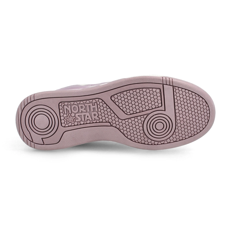 ZAPATILLA MUJER NORTH STAR COURT 86 BLANCO/MORADO - 5