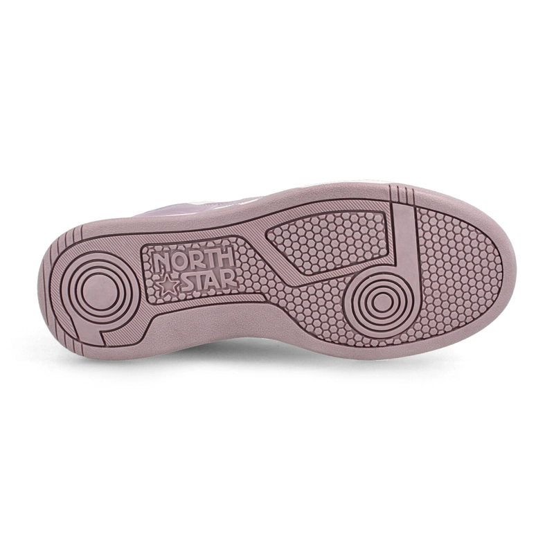 ZAPATILLA MUJER NORTH STAR COURT 86 BLANCO/MORADO - 5