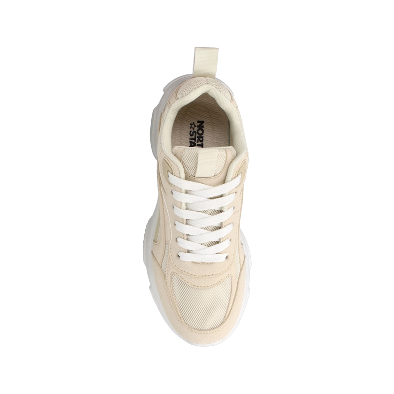 ZAPATILLA MUJER NORTH STAR AOON BEIGE - 4