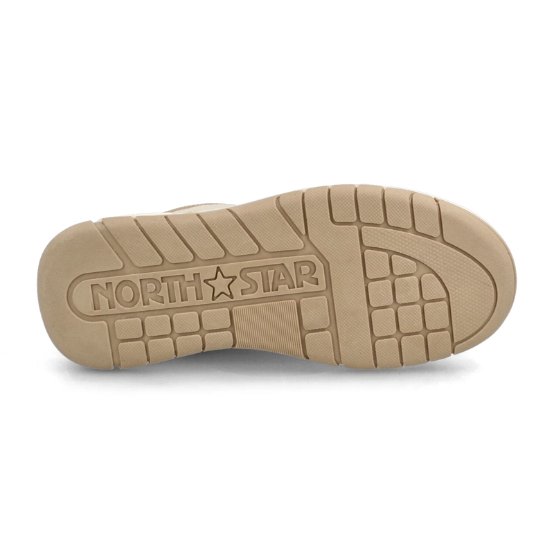 ZAPATILLA MUJER NORTH STAR SKATER CHUNK BEIGE - 5