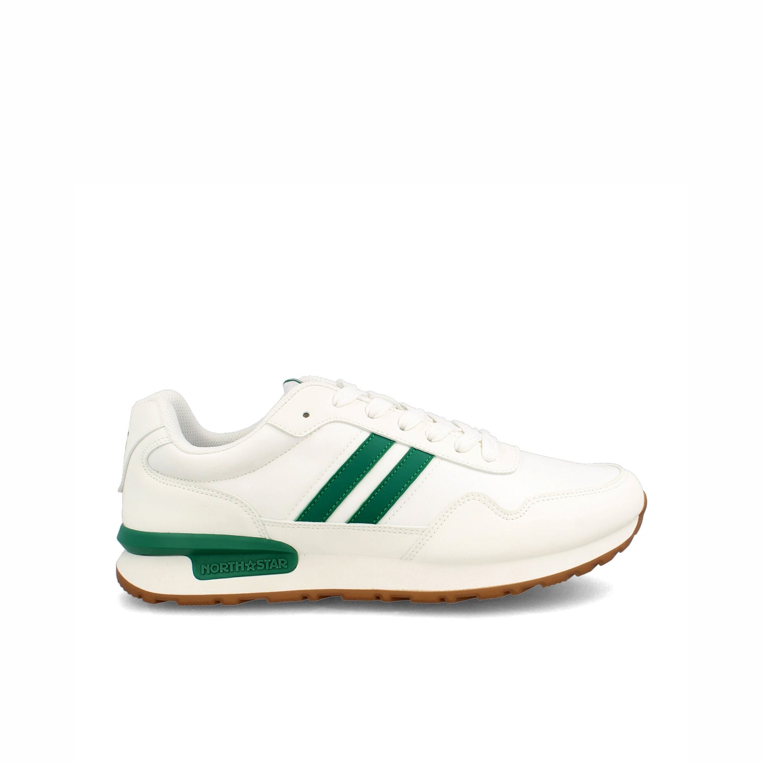 ZAPATILLA HOMBRE NORTH STAR ABANO BLANCO-VERDE - 1