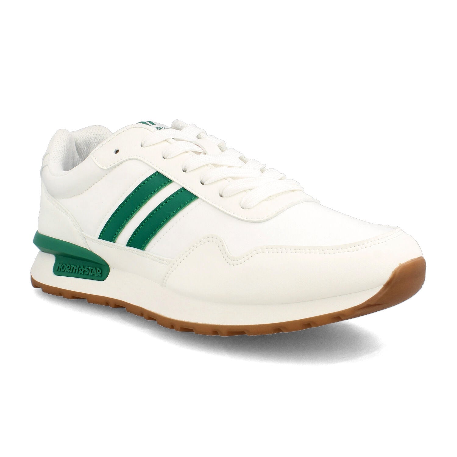 ZAPATILLA HOMBRE NORTH STAR ABANO BLANCO-VERDE - 2