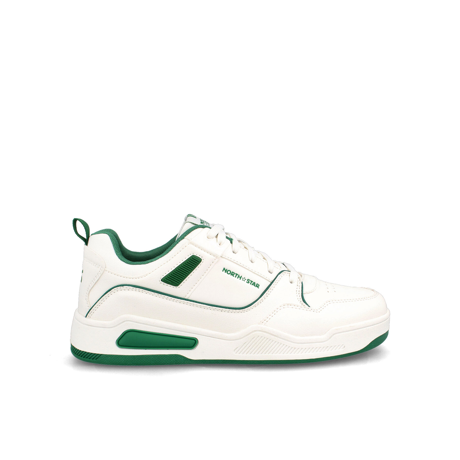 ZAPATILLA HOMBRE NORTH STAR TEAM STAR BLANCO-VERDE - 1