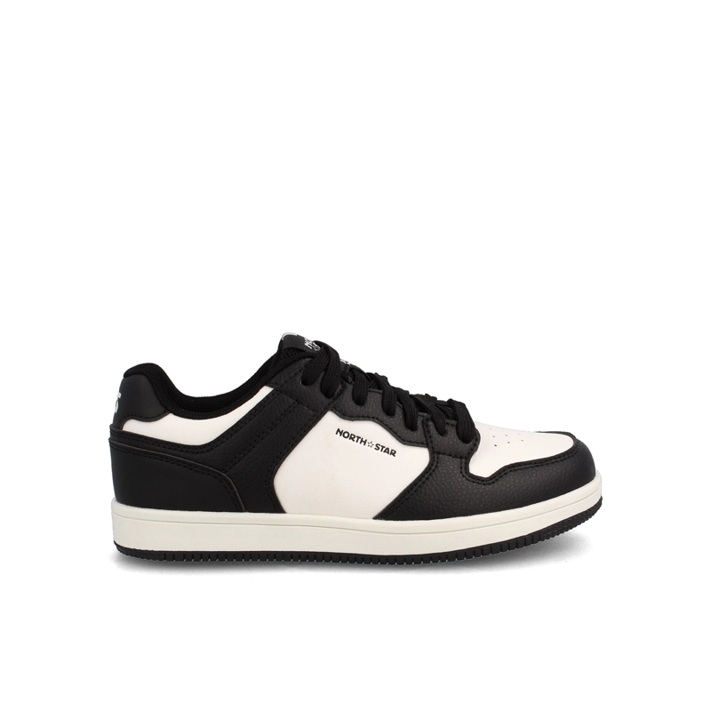 ZAPATILLA NIÑA NORTH STAR MICHAEL BLANCO-NEGRO - 1