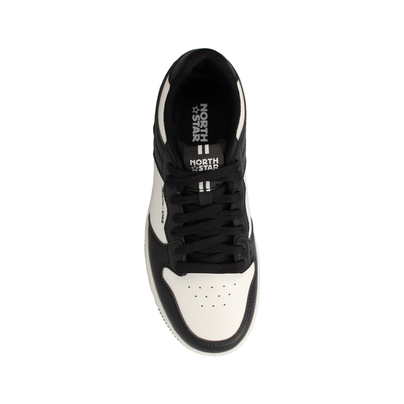 ZAPATILLA NIÑA NORTH STAR MICHAEL BLANCO-NEGRO - 4