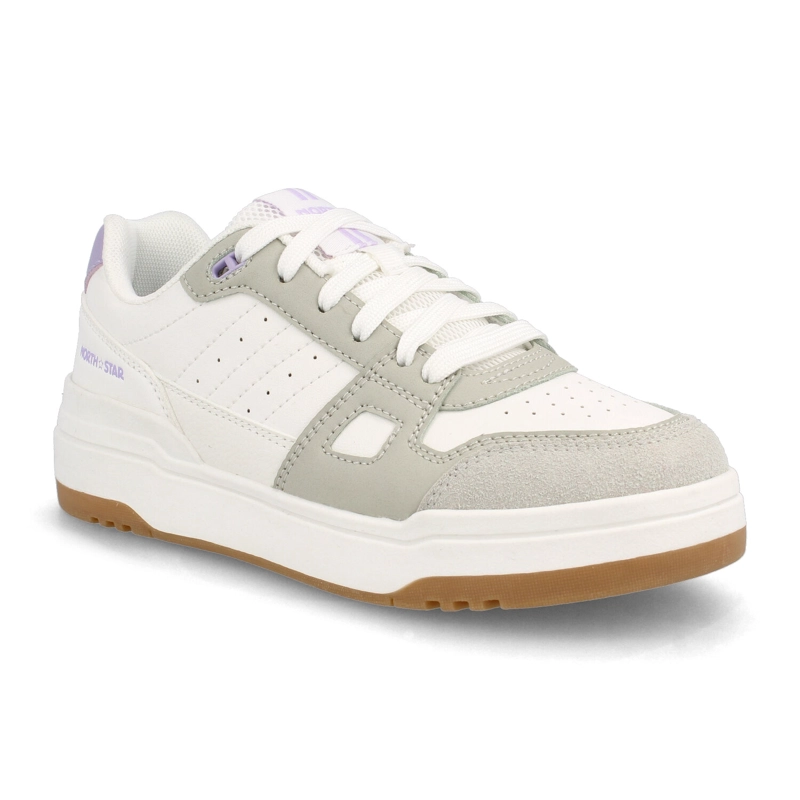 ZAPATILLA NIÑA NORTH STAR PRIME BLANCO-LILA - 2