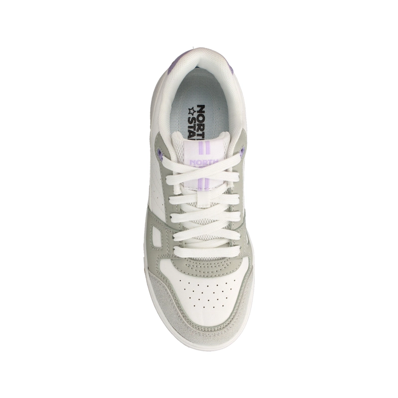 ZAPATILLA NIÑA NORTH STAR PRIME BLANCO-LILA - 4