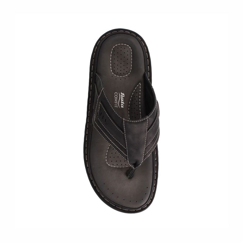 SANDALIA HOMBRE BATA CATY NEGRO - 4