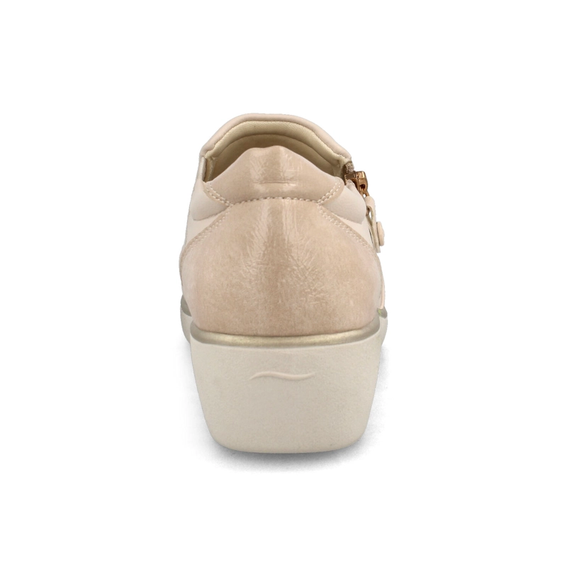 MOCASIN MUJER BATA FRIDA BEIGE - 3
