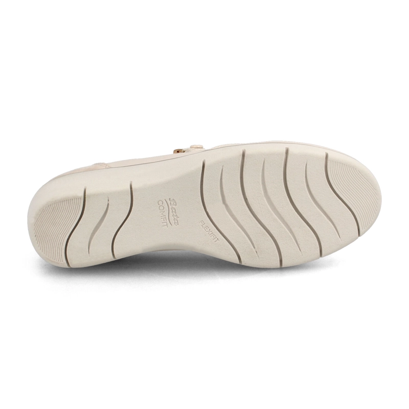 MOCASIN MUJER BATA FRIDA BEIGE - 5