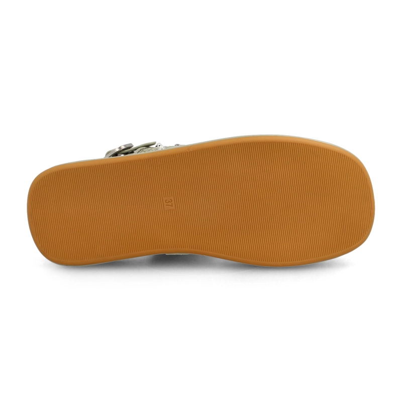 SANDALIA MUJER BATA CALISTO VERDE CLARO - 5