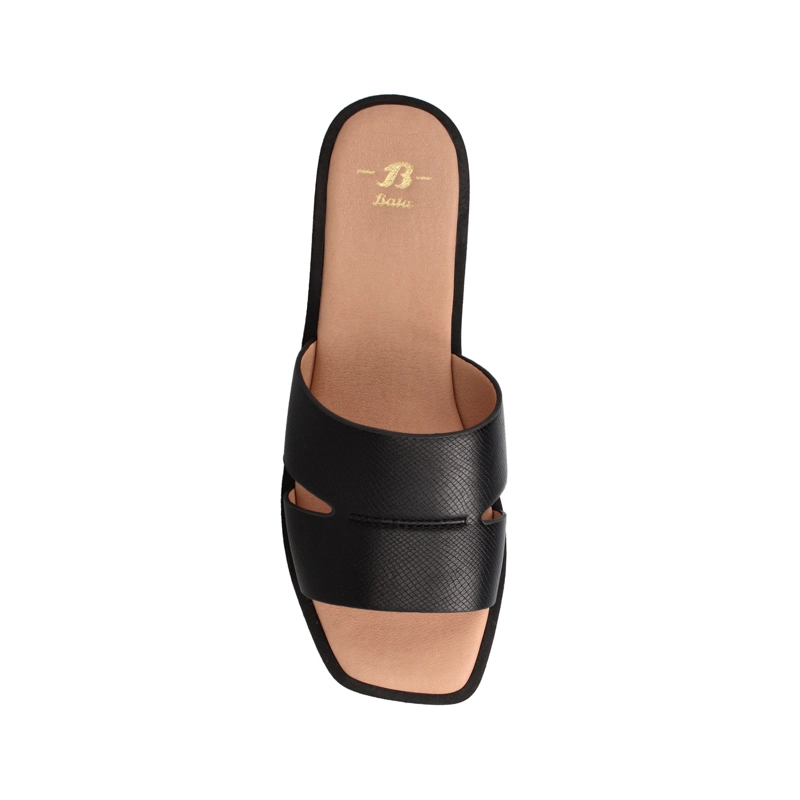 SANDALIA MUJER BATA ODILIA. NEGRO - 4