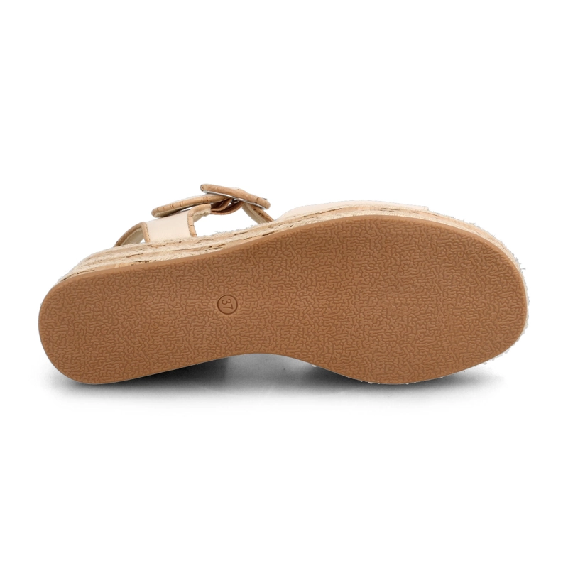 SANDALIA MUJER BATA CORDELIA BLANCO - 5