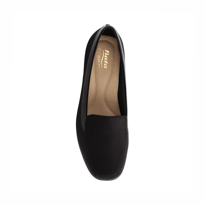 MOCASIN MUJER BATA NEWSTAR NEGRO - 4