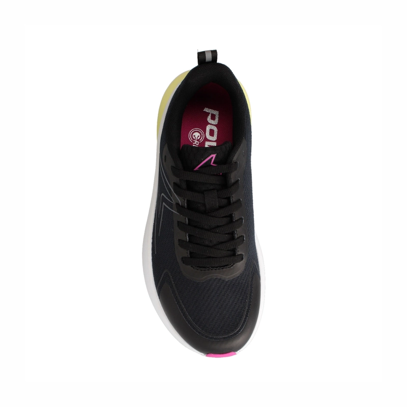 ZAPATILLA MUJER POWER DUOFOAM MAX 500 DELUX NEGRO - MORADO - 3