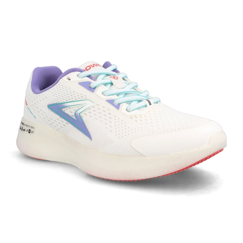 ZAPATILLA MUJER POWER XORISE+100 RN EROS BLANCO - MORADO - 2