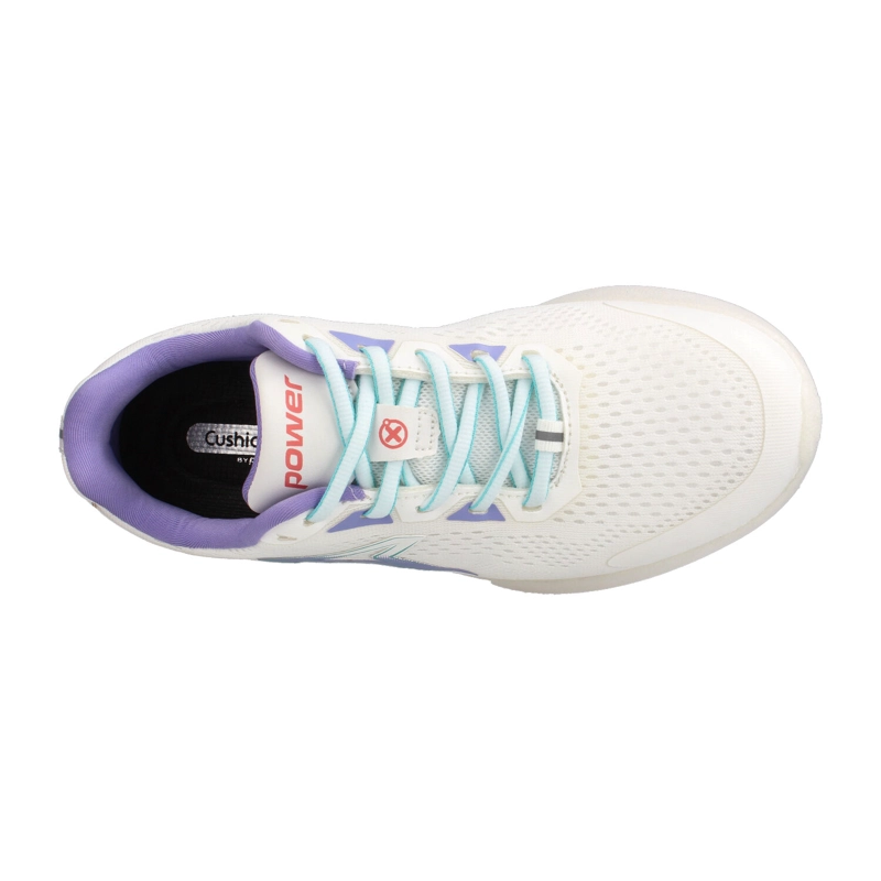 ZAPATILLA MUJER POWER XORISE+100 RN EROS BLANCO - MORADO - 4