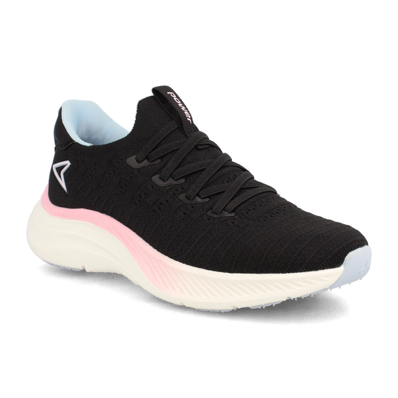 ZAPATILLA NIÑA POWER ONDA SAIKO V1 ES NEGRO - ROSADO - 1