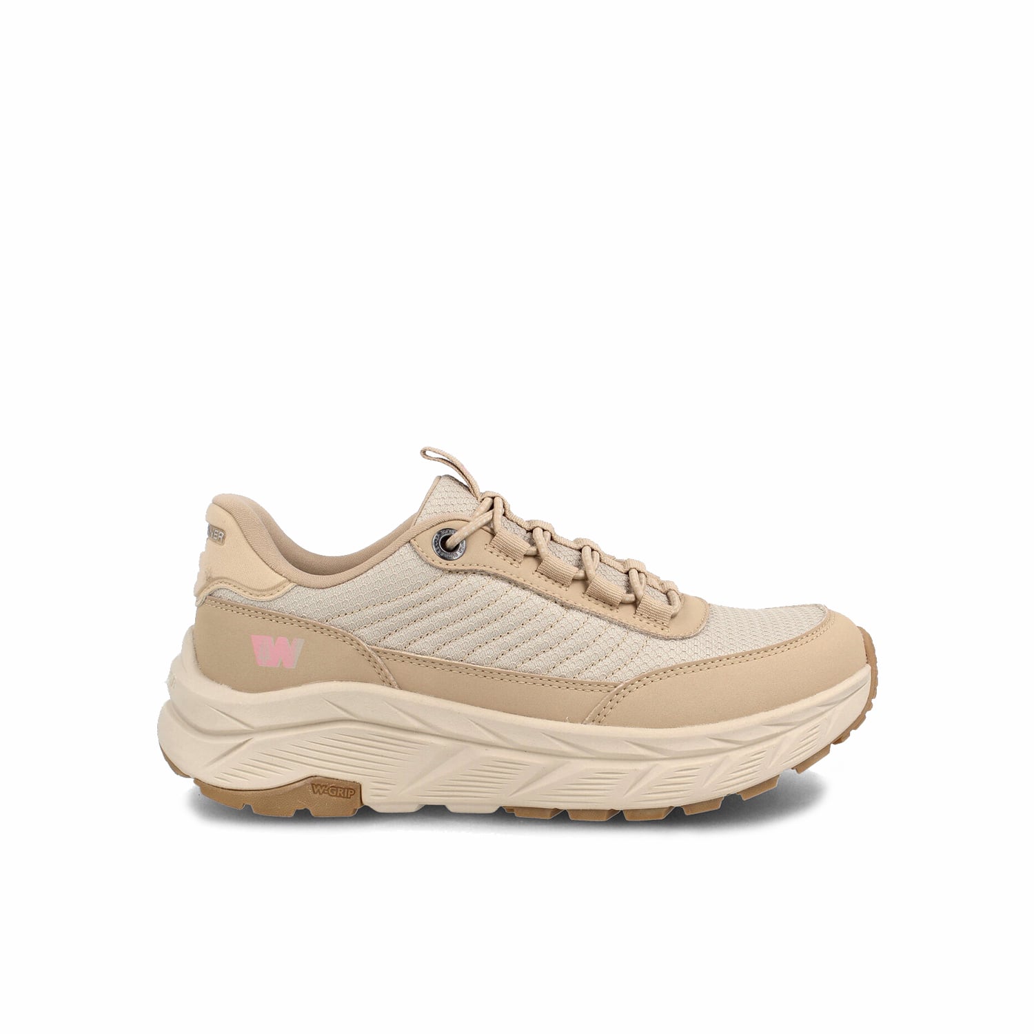 ZAPATILLA  MUJER WEINBRENNER JAVA TRAIL EASYSLIDE BEIGE - 1
